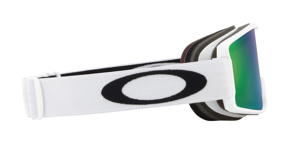 Oakley Gogle Line Miner Youth MATTE WHITE / Prizm Snow Jade Iridium OO7095-07