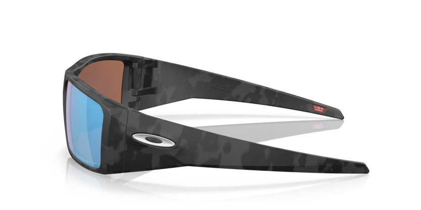 Oakley Okulary przeciwsłoneczne HELIOSTAT Matte black camo/Prizm deep water polarized OO9231-05