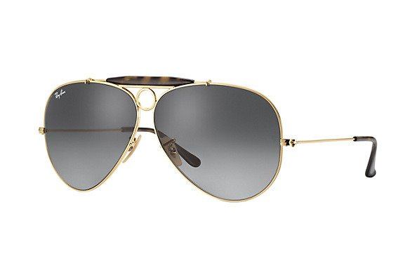 Ray-Ban Okulary przeciwsłoneczne AVIATOR SHOOTER RB3138 - 181/71