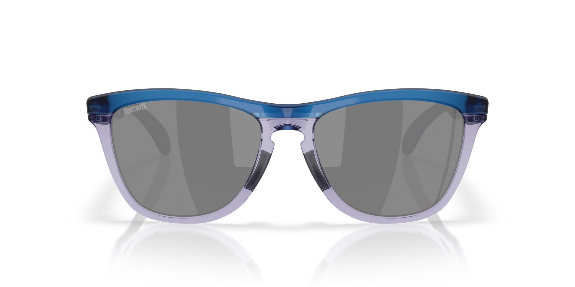 Oakley Okulary przeciwsłoneczne Matte Transparent Blue /Prizm Black FROGSKINS RANGE OO9284-16