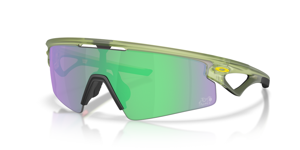 Oakley Okulary przeciwsłoneczne SPHAERA STRIKE Tour De France™ Matte Fern / Prizm Road Jade OO9531-09