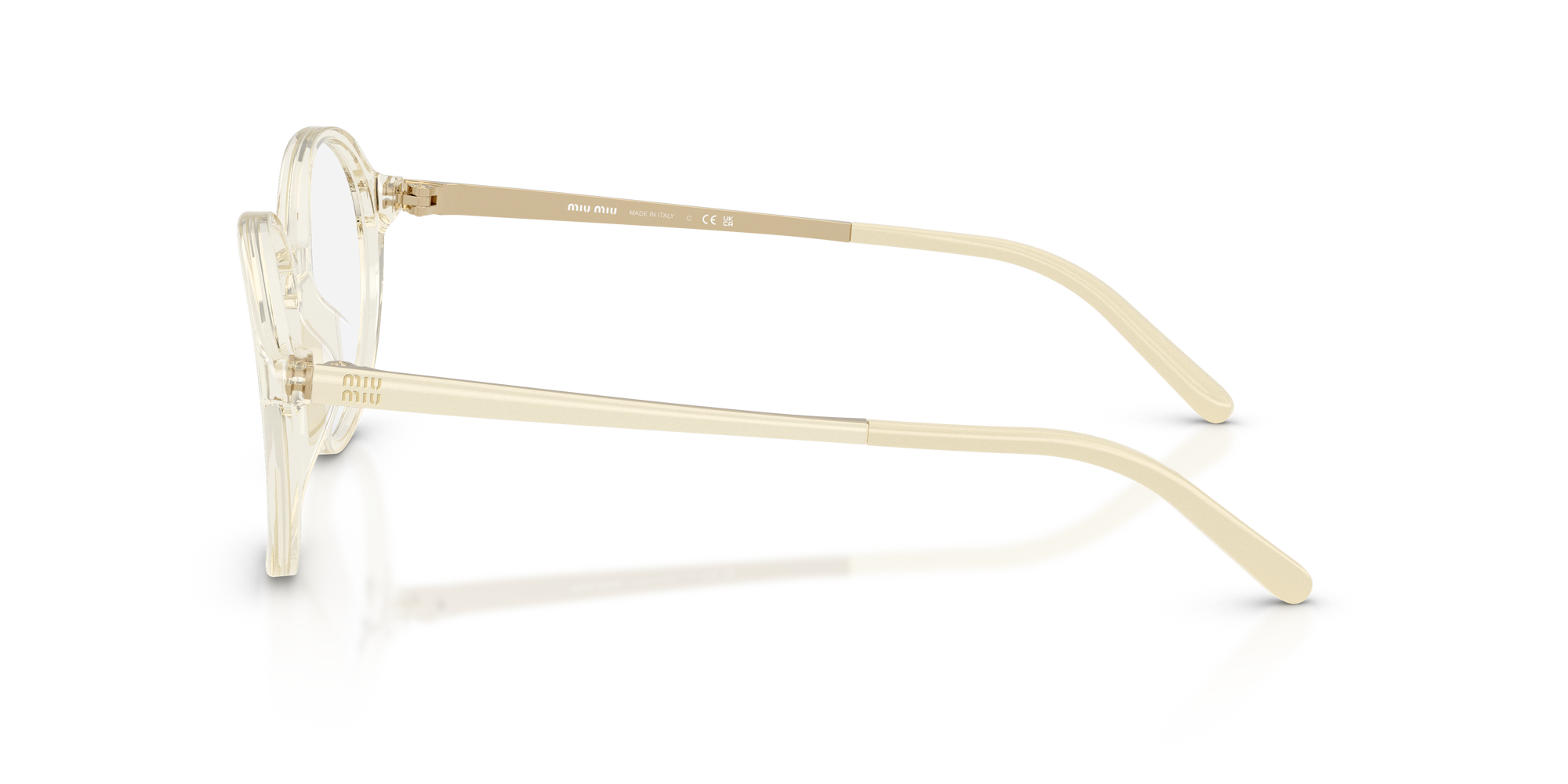 Miu Miu Okulary korekcyjne MU 10ZVU-12X1O1