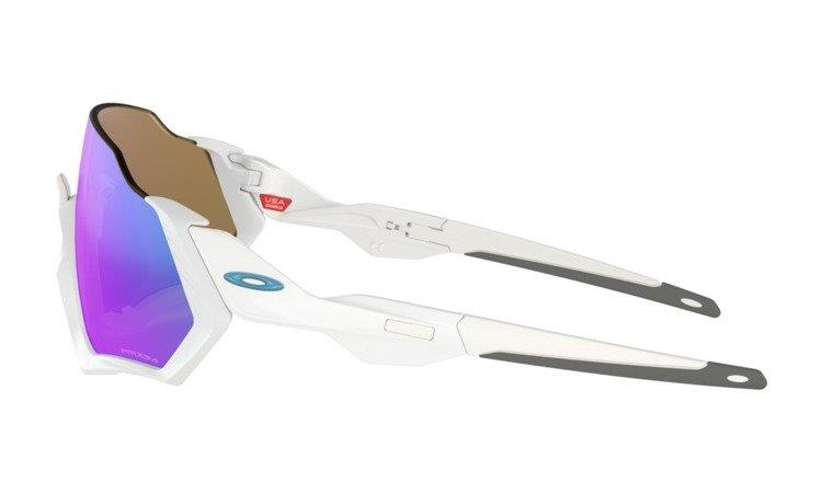 Oakley FLIGHT JACKET Polished White/Prizm Sapphire OO9401-02
