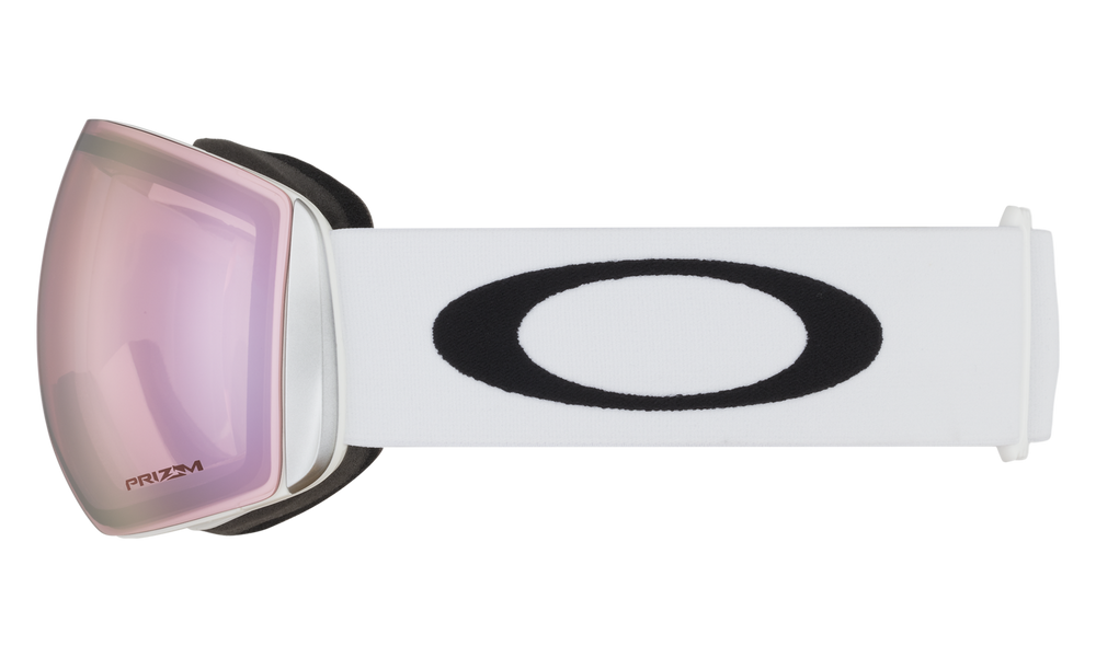 OAKLEY Gogle Snow FLIGHT DECK L Matte White/Prizm Snow Hight Intensity Pink OO7050-38