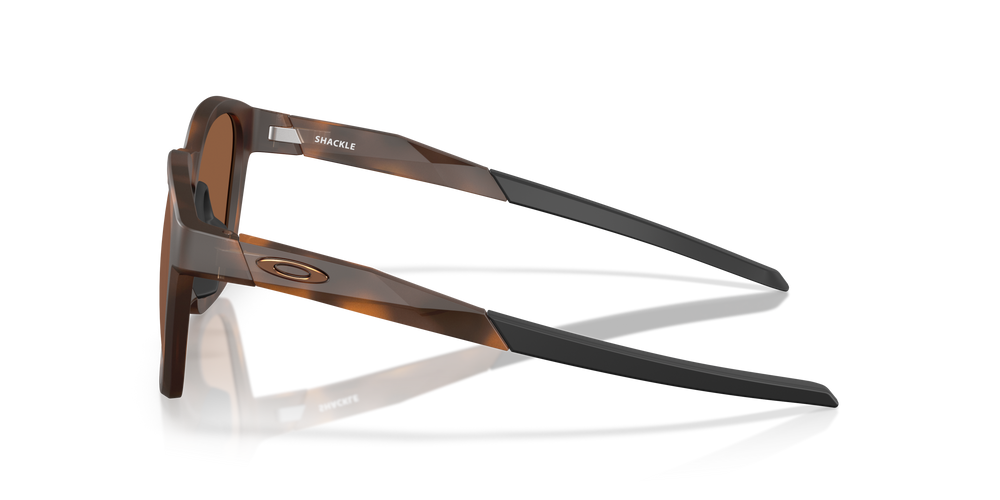 Oakley Okulary przeciwsłoneczne SHACKLE Matte Brown Tortoise / Prizm Tungsten OO9507D-03