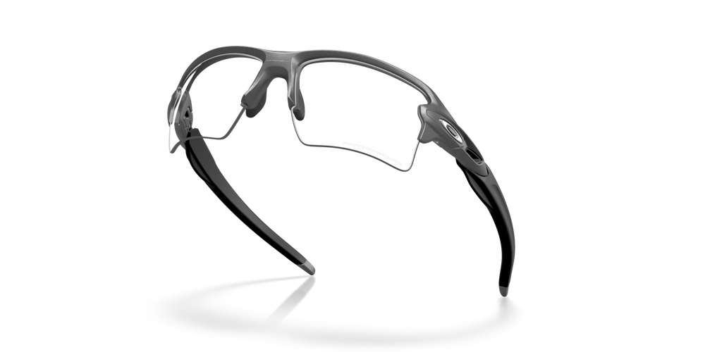 Oakley Okulary przeciwsłoneczne FLAK 2.0 XXL Steel / Clear to black iridium photochromic OO9488-07