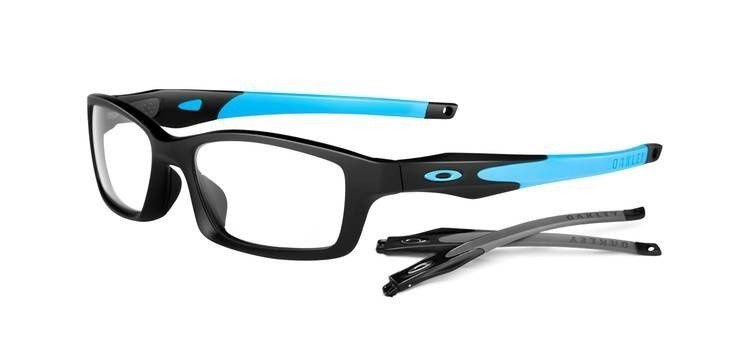 Oakley Oprawa Korekcyjna CROSSLINK RANGE Black Satin/Sky Blue OX8044-01
