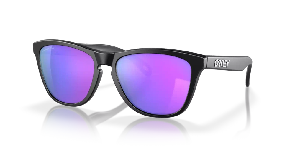 Oakley Sunglasses FROGSKINS Matte Black/Prizm Violet OO9013-H6