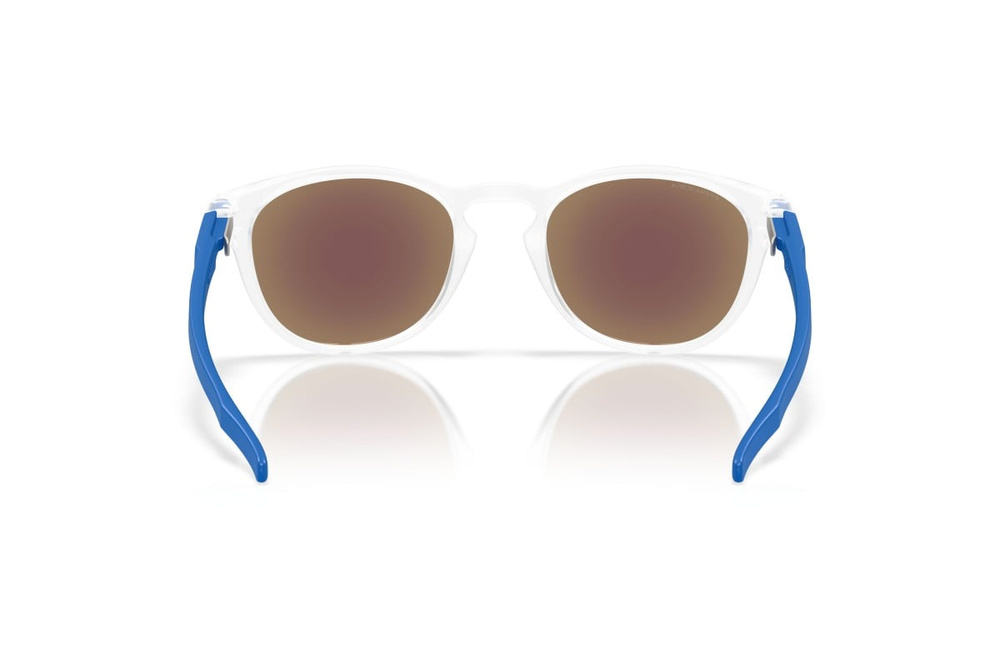 Oakley Okulary przeciwsłoneczne LATCH Matte Clear / Prizm Sapphire OO9265-76