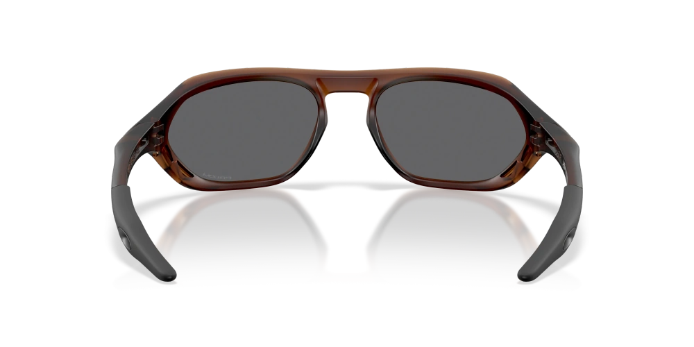 Oakley Okulary przeciwsłoneczne CAGE JACKET Matte Rootbeer/Prizm Black OO9537-04