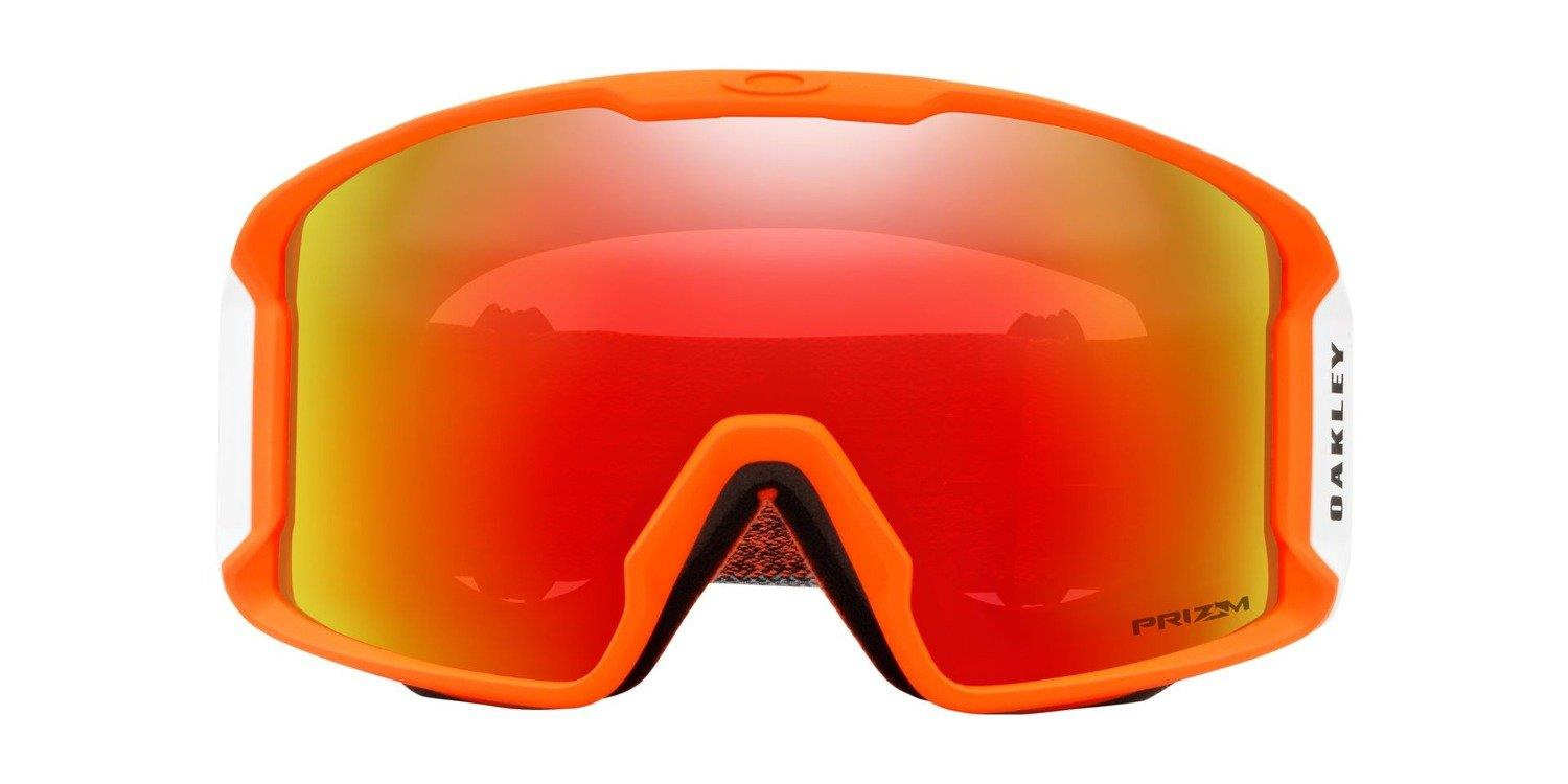 Oakley Goggles Line Miner Mystic Flow Neon Orange / Prizm Snow Torch Iridium OO7070-37