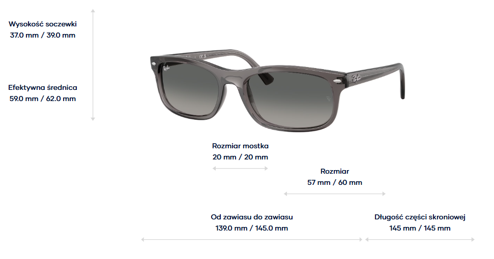 Ray-Ban Okulary przeciwsłoneczne RB2224-667571