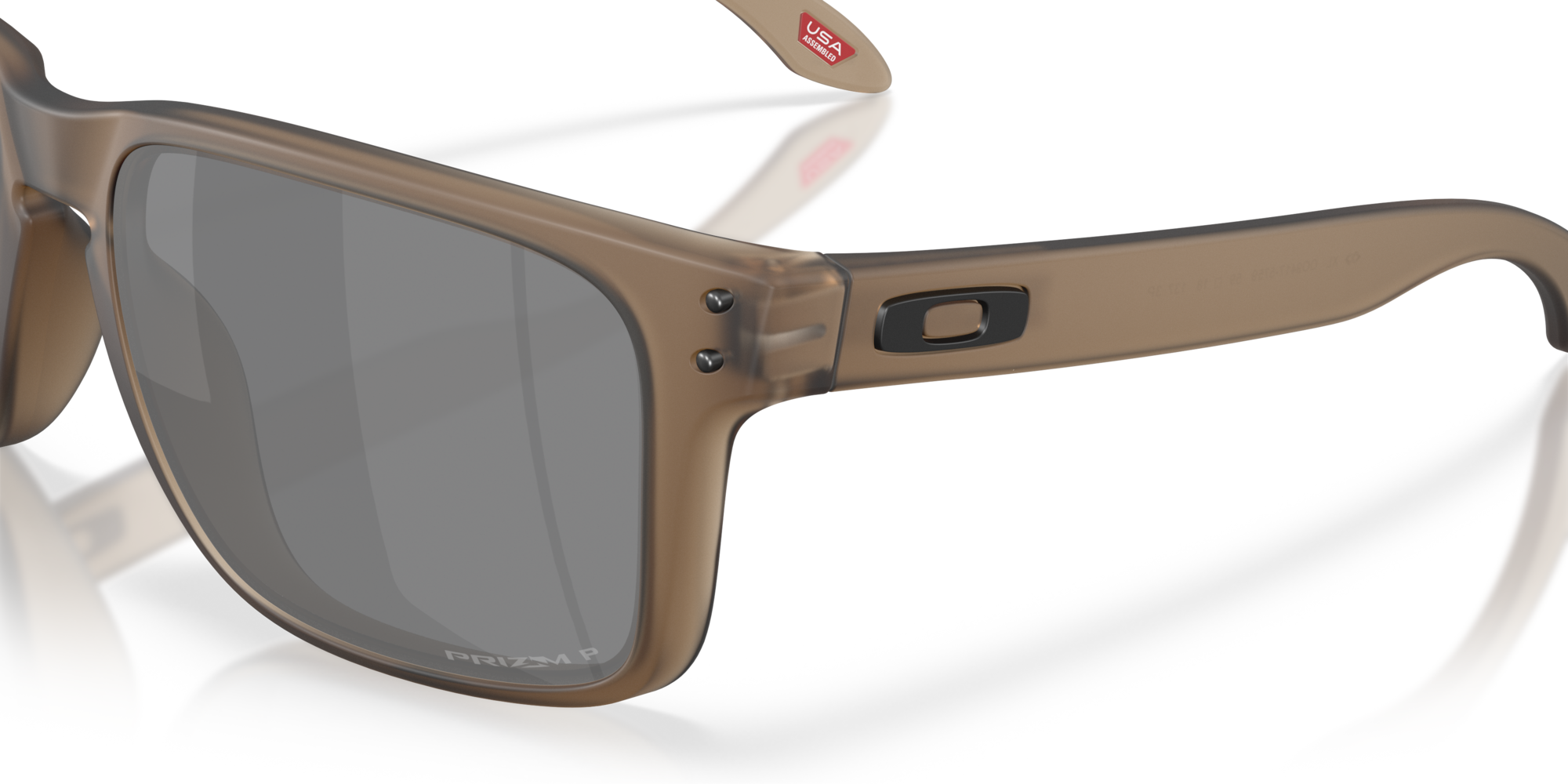 Oakley Okulary przeciwsłoneczne HOLBROOK XL Obscura Collection Matte Brown Smoke/Prizm Black Polarized OO9417-57