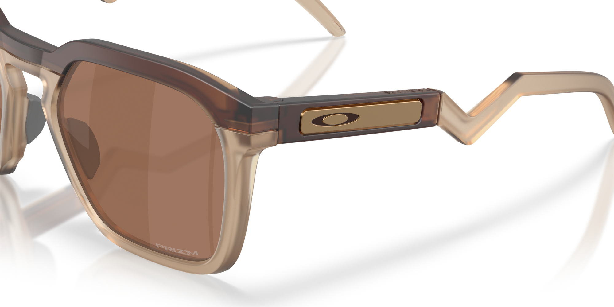 Oakley Okulary przeciwsłoneczne HSTN SQ Matte Rootbeer / Prizm Tungsten OO9533-03