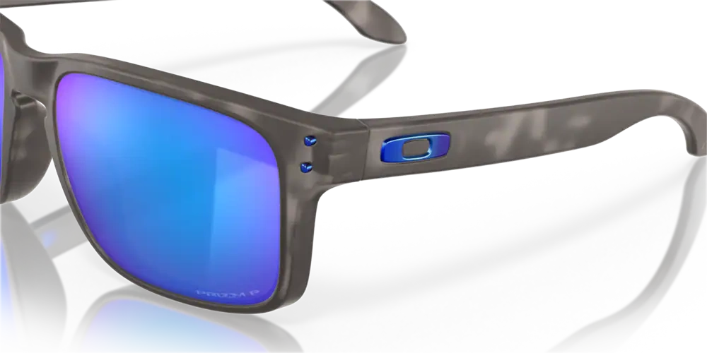 Oakley Okulary przeciwsłoneczne HOLBROOK Matte Black Tortoise / Prizm Sapphire Polarized OO9102-G7