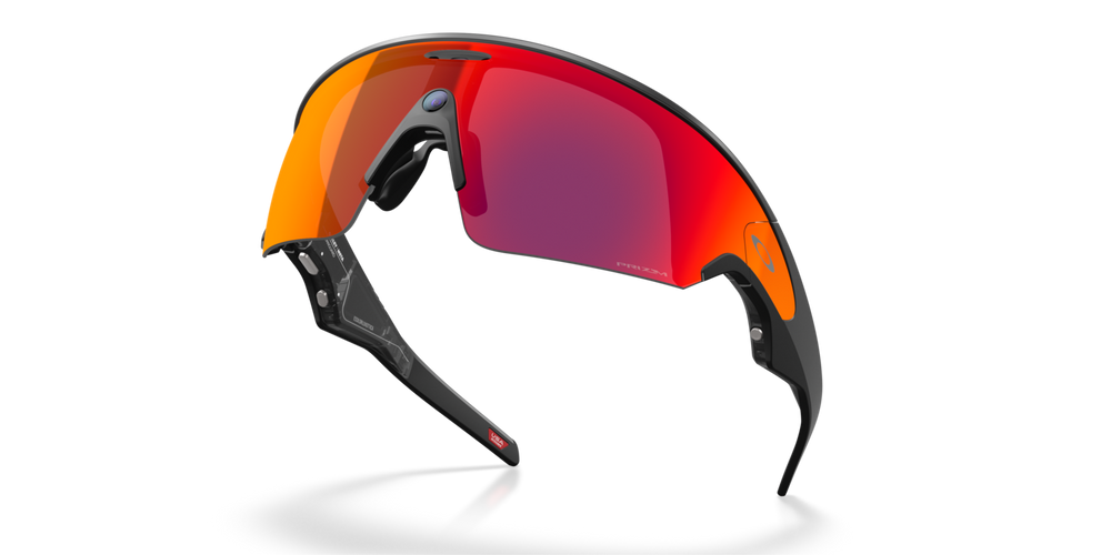 Oakley Meta Vanguard Black Frame / Prizm Road - sportowe okulary Meta AI z kamerą OW8001-01