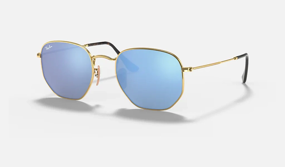 Ray-Ban Sunglasses HEXAGONAL FLAT LENSES RB3548N - 001/9O