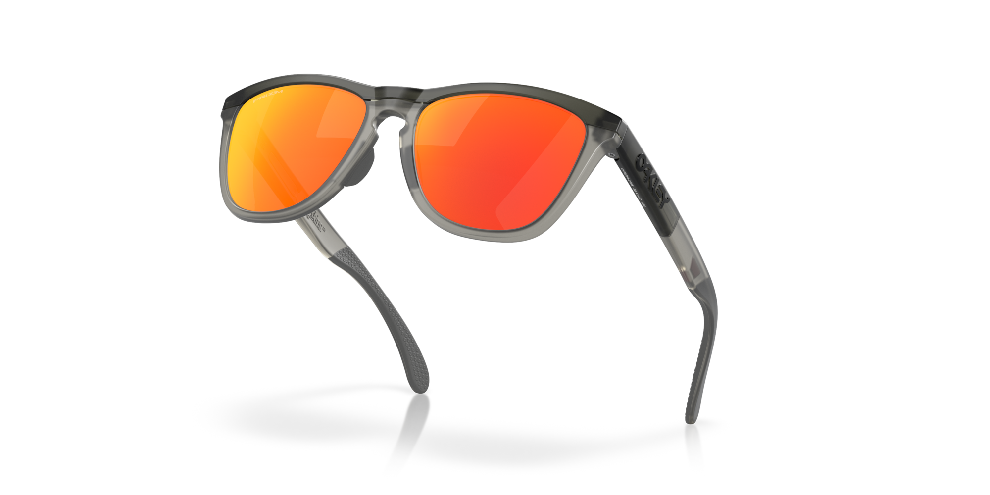 Oakley Okulary przeciwsłoneczne FROGSKINS RANGE Matte Grey Smoke/Grey Ink/Prizm Ruby OO9284-01