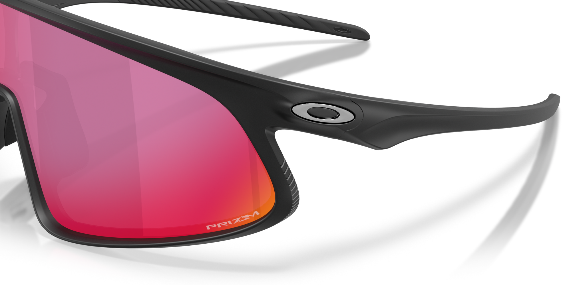 Oakley Okulary przeciwsłoneczne RSLV 141 Matte Black / Prizm Road OO9524D-01