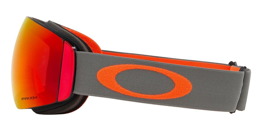Oakley Goggles FLIGHT DECK M Dark Brush Orange / Prizm Snow Torch Iridium OO7064-76