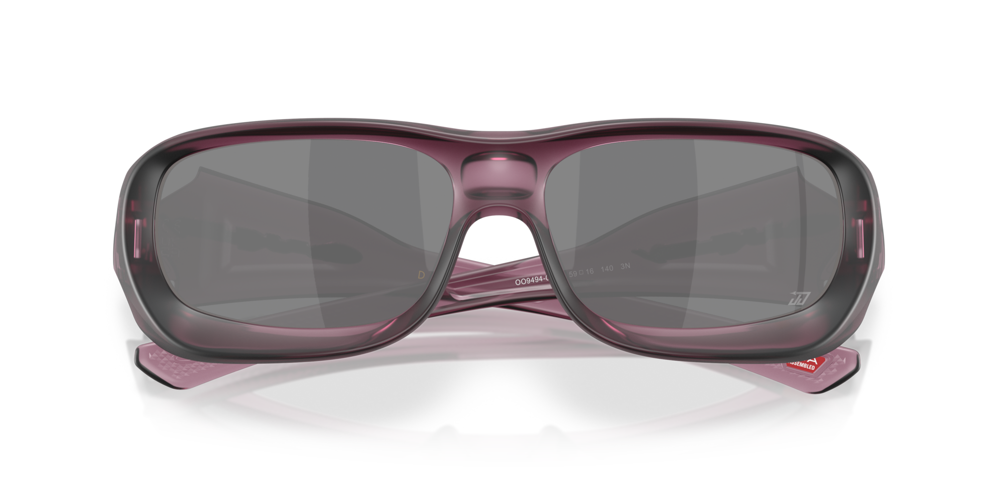 Oakley Okulary przeciwsłoneczne Justin Jefferson Signature Series DE SOTO Matte Transparent Indigo / Prizm Black OO9494-06