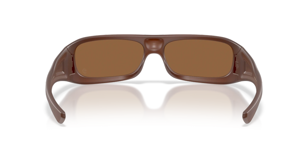 Oakley Okulary przeciwsłoneczne PERMIAN Damian Lillard Signature Series Matt Transparent Mahogany/Prizm Bronze Gradient OO9520-10