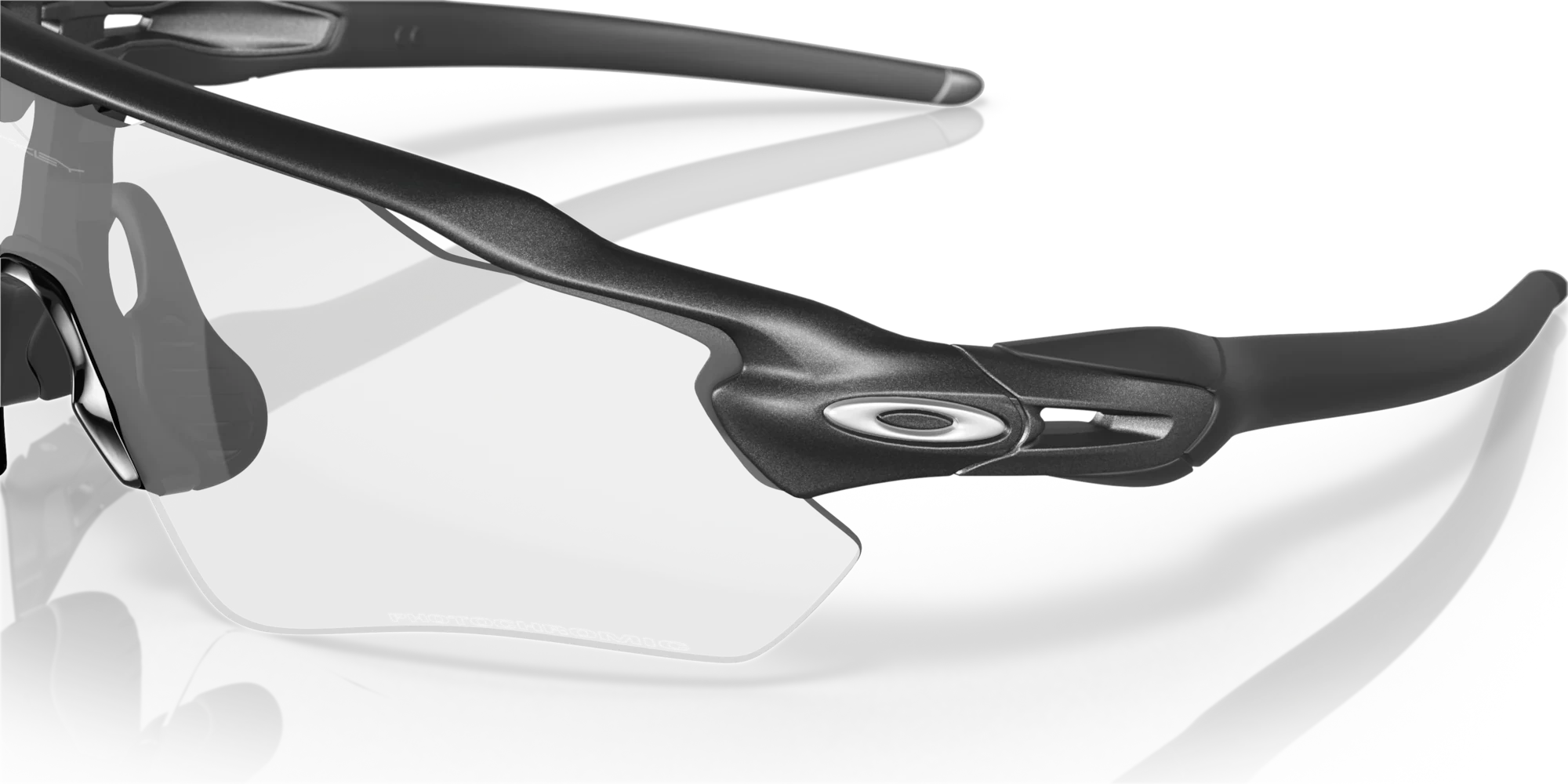 Oakley Okulary Przeciwsłoneczne Ochronne RADAR EV PATH Steel/Clear Black Iridium Photochromic OO9208-13