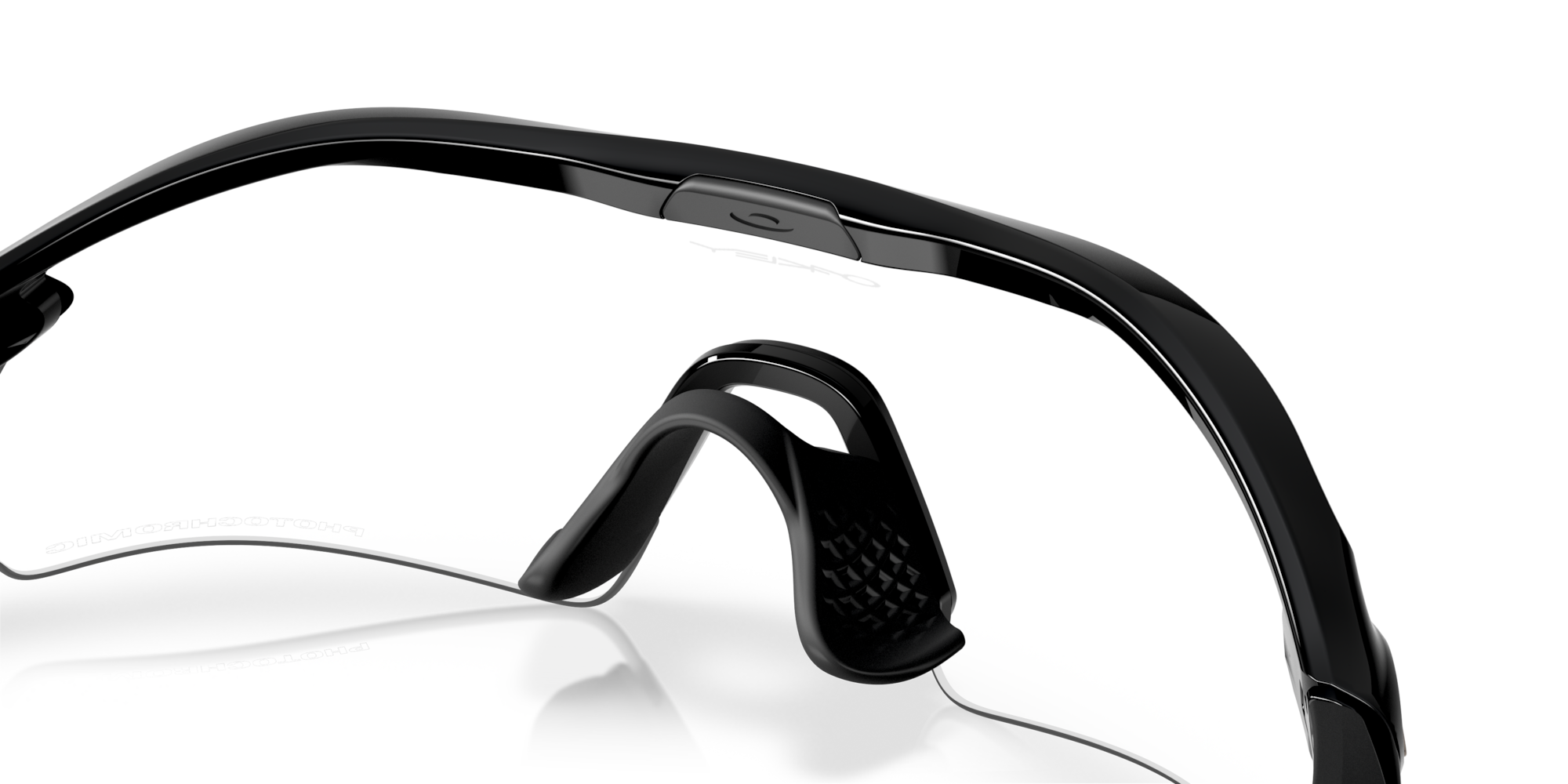 Oakley Okulary przeciwsłoneczne RADAR PLATE Polished black / Clear to black iridium photochromic OO9495D-02