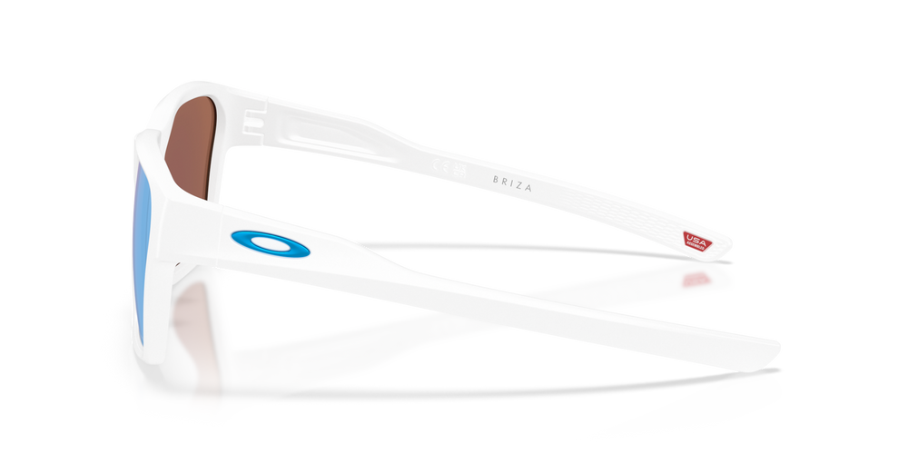 Oakley Okulary przeciwsłoneczne Briza Matte White / Prizm Deep Water Polarized OO9497-04