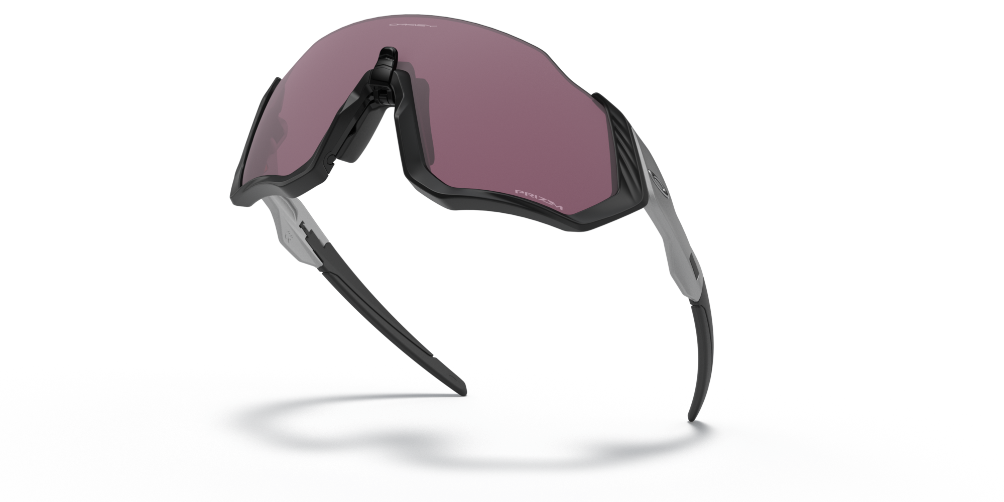 Oakley Okulary przeciwsłoneczne FLIGHT JACKET Matte Black/Prizm Road Black OO9401-09