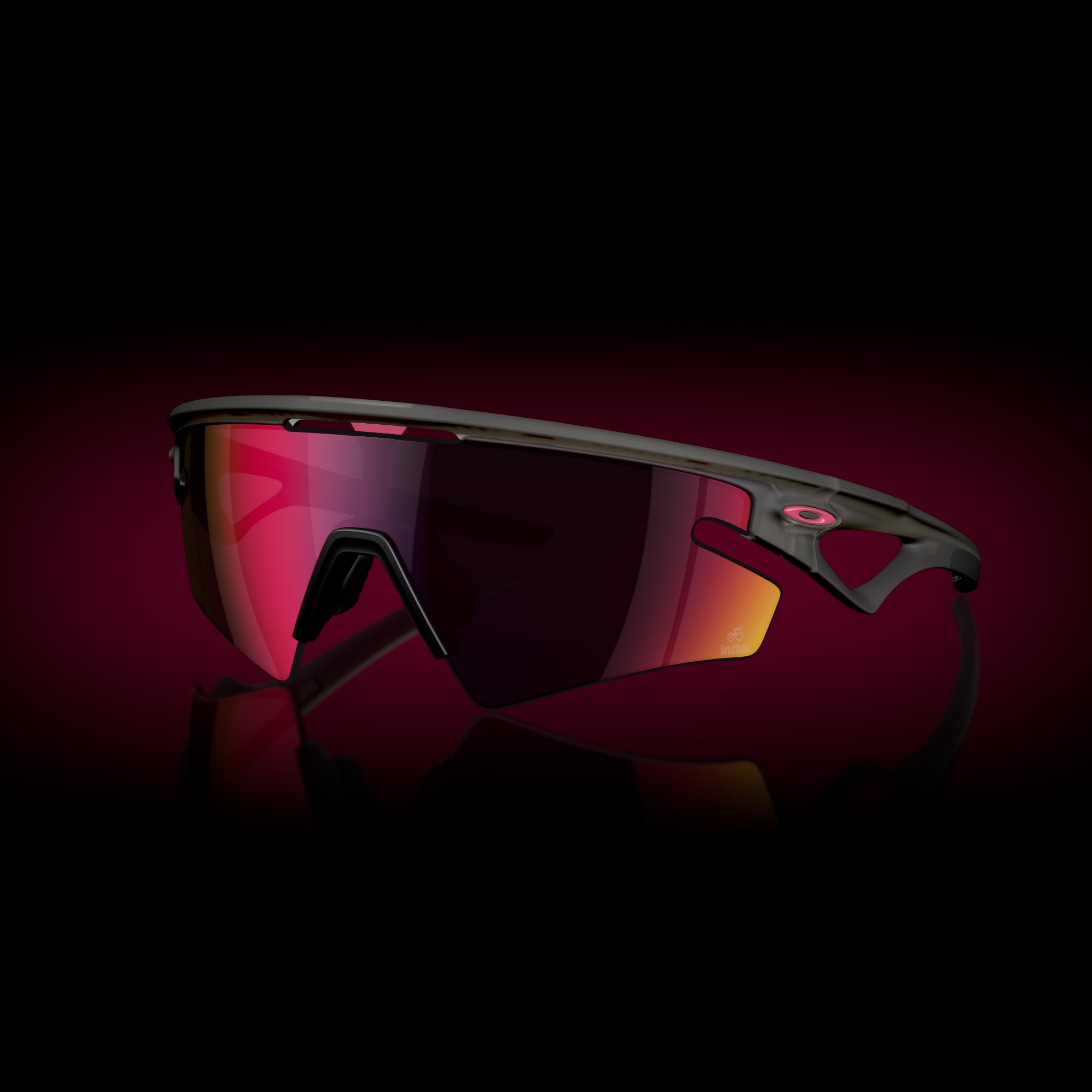 Oakley Okulary przeciwsłoneczne Giro d'Italia SPHAERA SLASH Giro Grey Smoke / Prizm Road OO9499-09