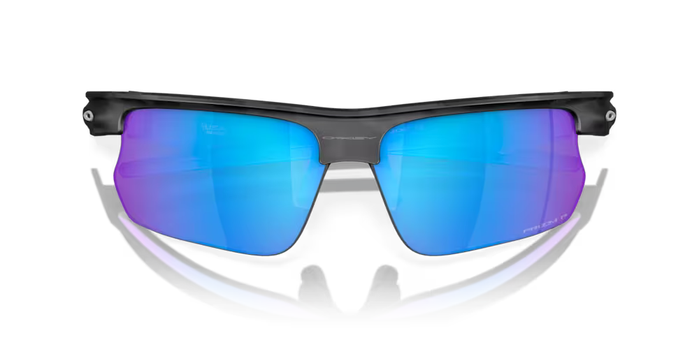 Oakley Okulary przeciwsłoneczne BISPHAERA Matte Grey Camo / Prizm Sapphire Polarized OO9400-05
