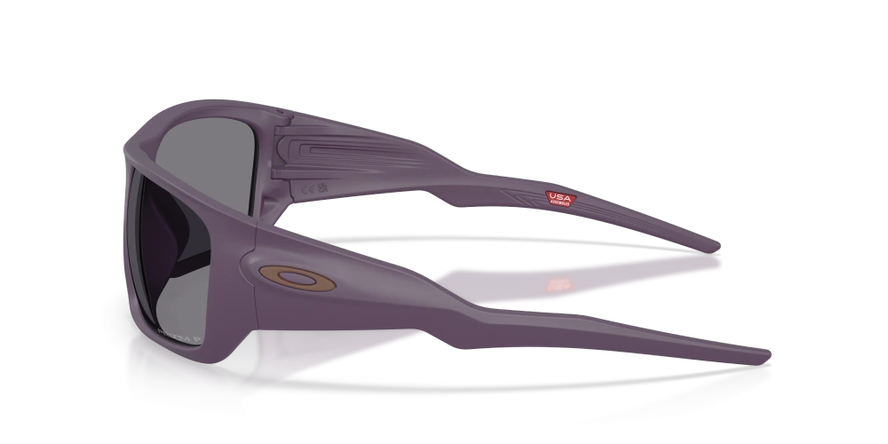 Oakley Okulary przeciwsłoneczne MASSETER Obscura Collection Matte Aubergine/Prizm Grey Polarized OO9486-19