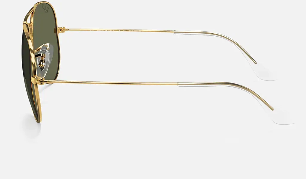 Ray-Ban Okulary przeciwsłoneczne z polaryzacją AVIATOR LARGE METAL RB3025 - 001/58