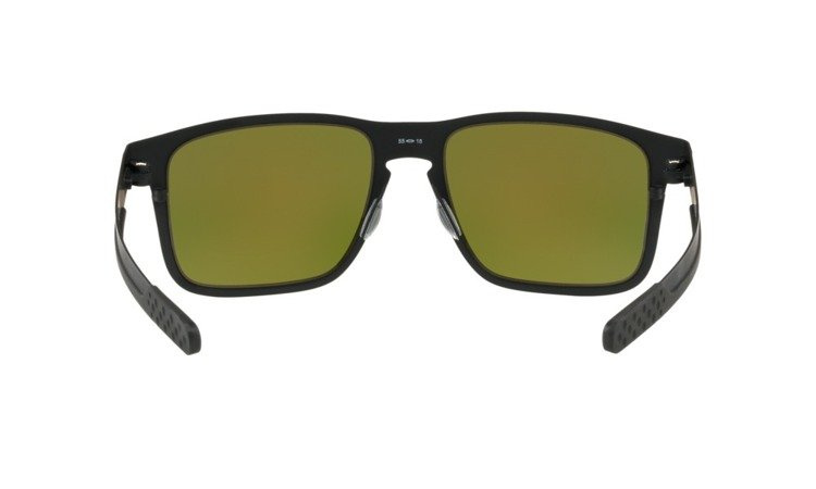 Oakley Okulary przeciwsłoneczne  HOLBROOK METAL Matte Black/Prizm Ruby OO4123-12