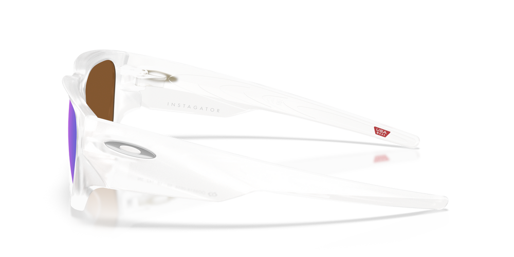 Oakley Okulary przeciwsłoneczne Instagator Matte Clear / Prizm Violet OO9514-06
