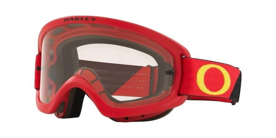 Gogle O-FRAME 2.0 PRO XS MX/MTB Heritage B1B Red Yellow/Clear OO7116-02
