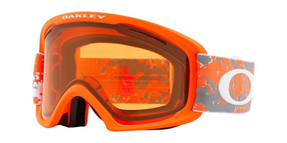 Oakley Goggles O Frame 2.0 XL Arctic Fracture Orange / Persimmon & Dark Grey OO7045-39
