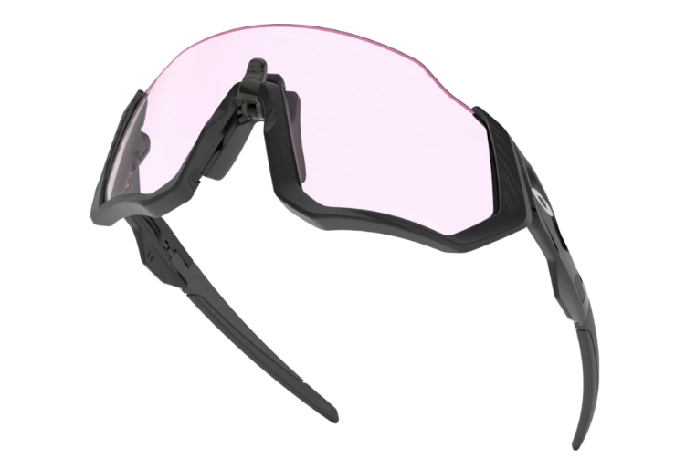 Oakley Okulary przeciwsłoneczne FLIGHT JACKET Polished Black/Prizm Low Light OO9401-21