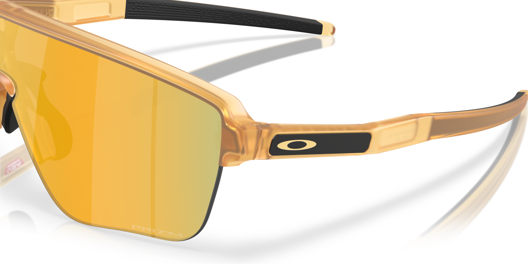 Oakley Okulary przeciwsłoneczne CORRIDOR SQ Matte Transparent Light Curry / Prizm 24k OO9415-04