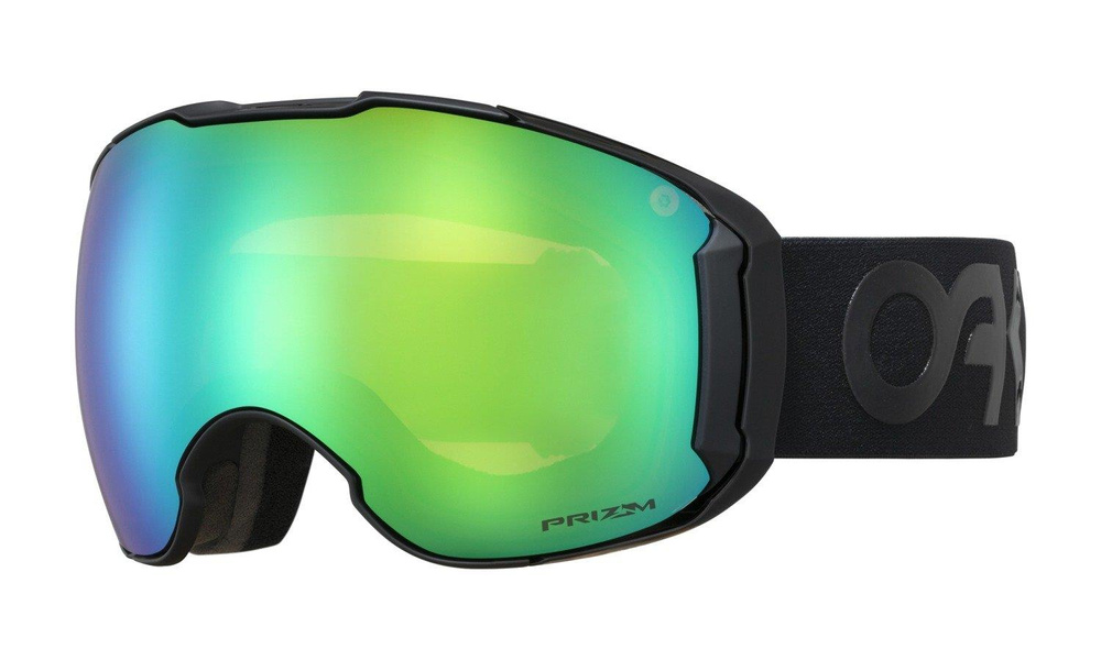Gogle Oakley AIRBRAKE XL Factory Pilot Blackout/Prizm Jade Iridium & Prizm Rose OO7071-03