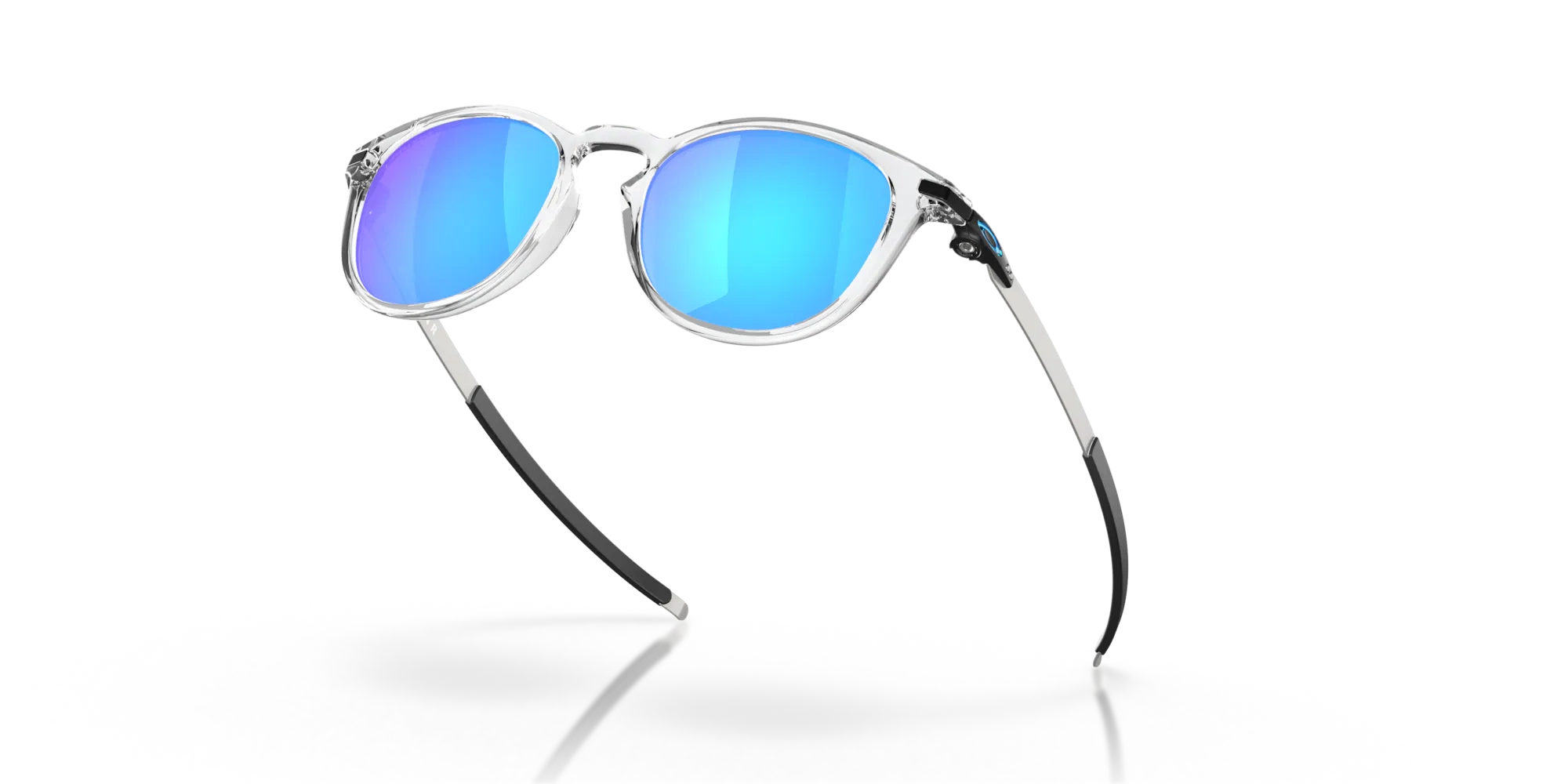 Oakley Okulary przeciwsłoneczne PITCHMAN R Polished Clear/Prizm Sapphire OO9439-04