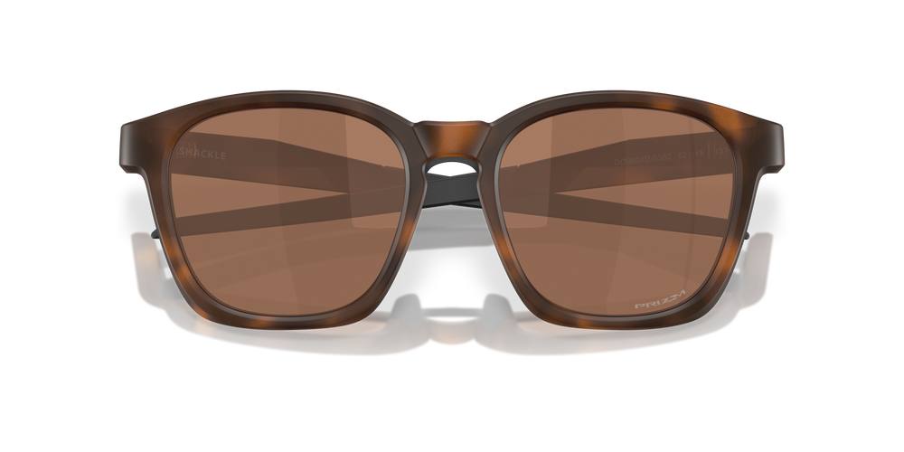 Oakley Okulary przeciwsłoneczne SHACKLE Matte Brown Tortoise / Prizm Tungsten OO9507D-03