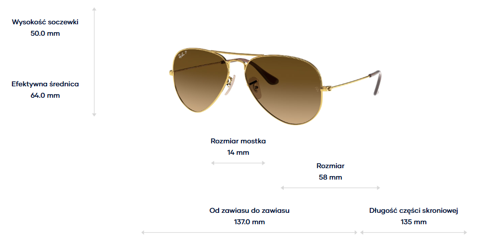 Ray-Ban AVIATOR Sunglasses RB3025-001M2