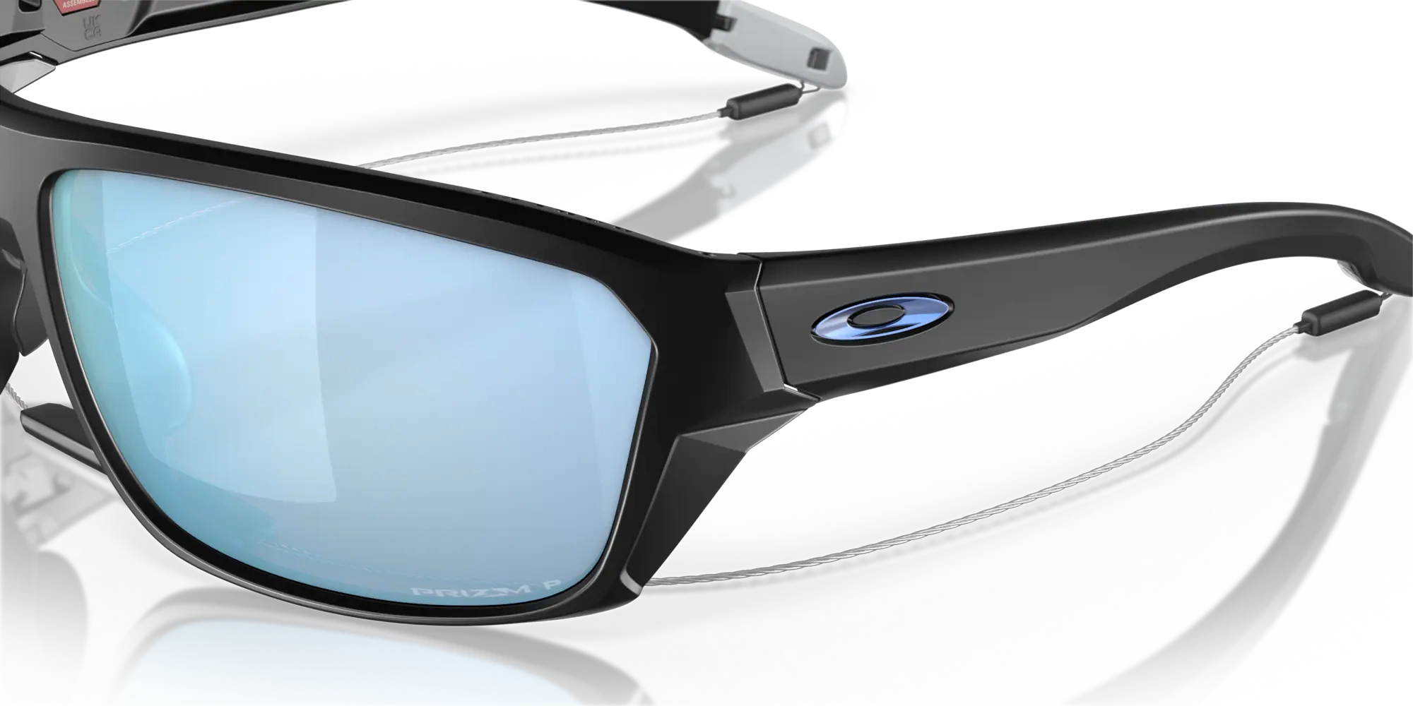 Oakley Okulary przeciwsłoneczne SPLIT SHOT Matte Black/Prizm Deep H2O Polarized OO9416-06