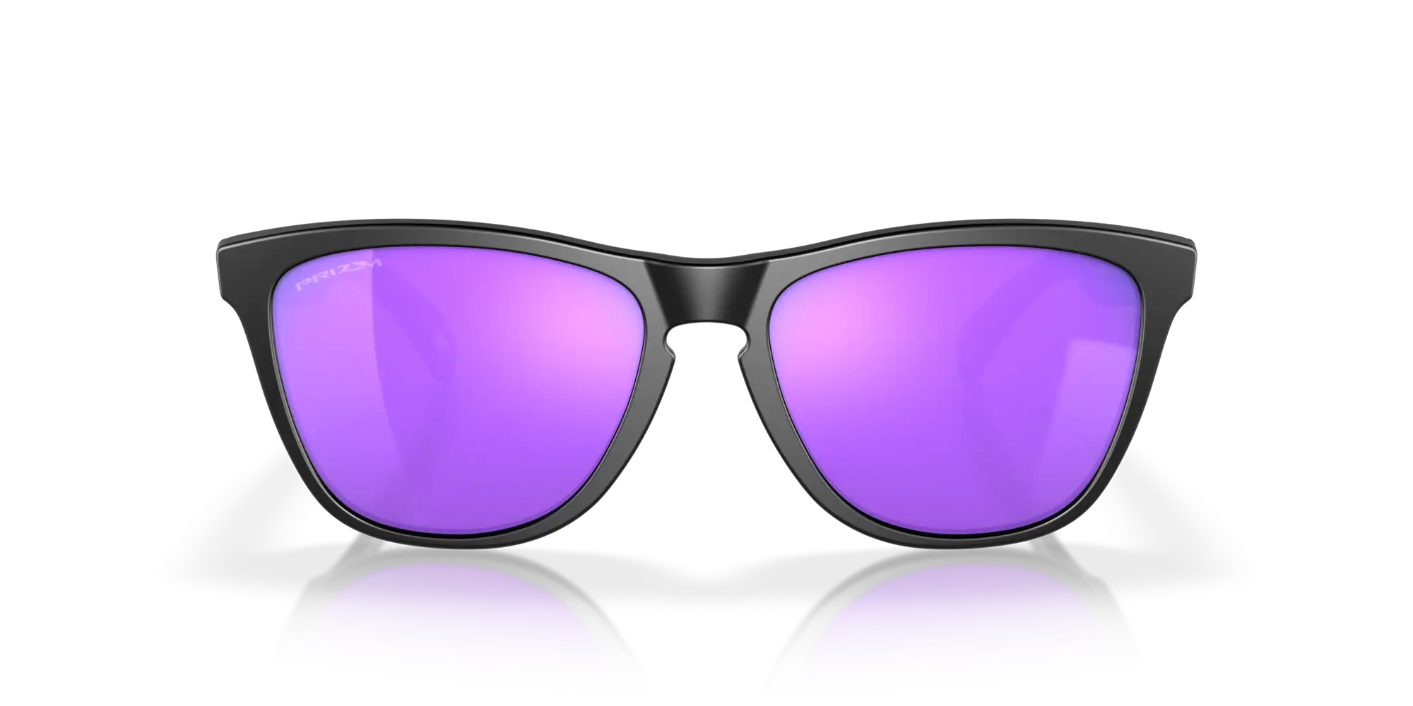 Oakley Okulary przeciwsłoneczne FROGSKINS Matte Black/Prizm Violet OO9013-H6
