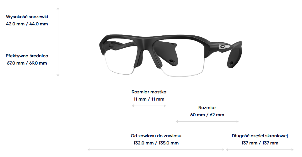 Oakley Okulary korekcyjne Stunt Glider OX8198-01