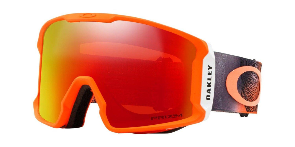 Oakley Goggles Line Miner Mystic Flow Neon Orange / Prizm Snow Torch Iridium OO7070-37