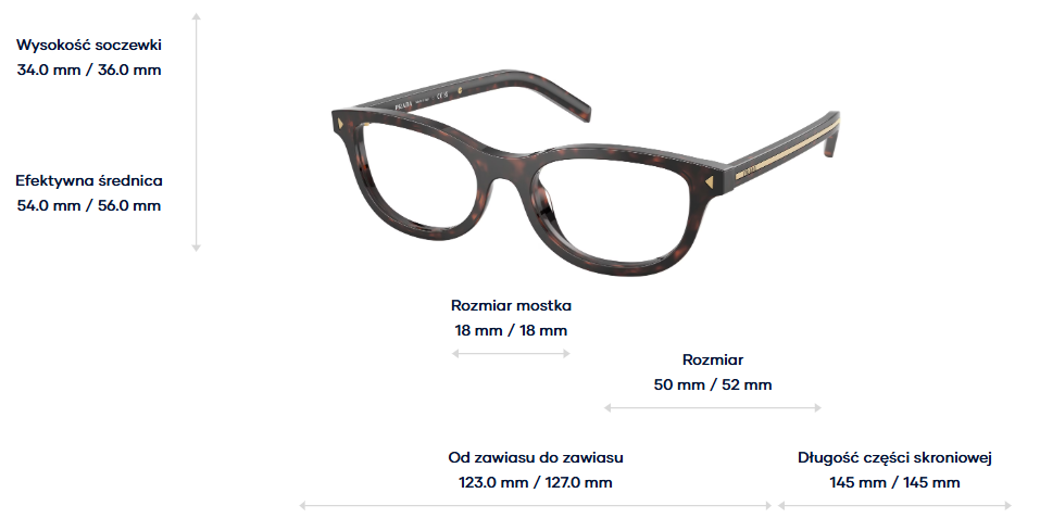 Prada Optical frame PR D01VU-17N1O1