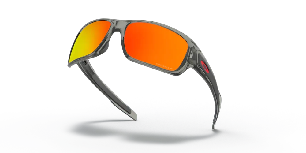 Oakley Okulary przeciwsłoneczne TURBINE Grey Ink/Prizm Ruby Polarized OO9263-57